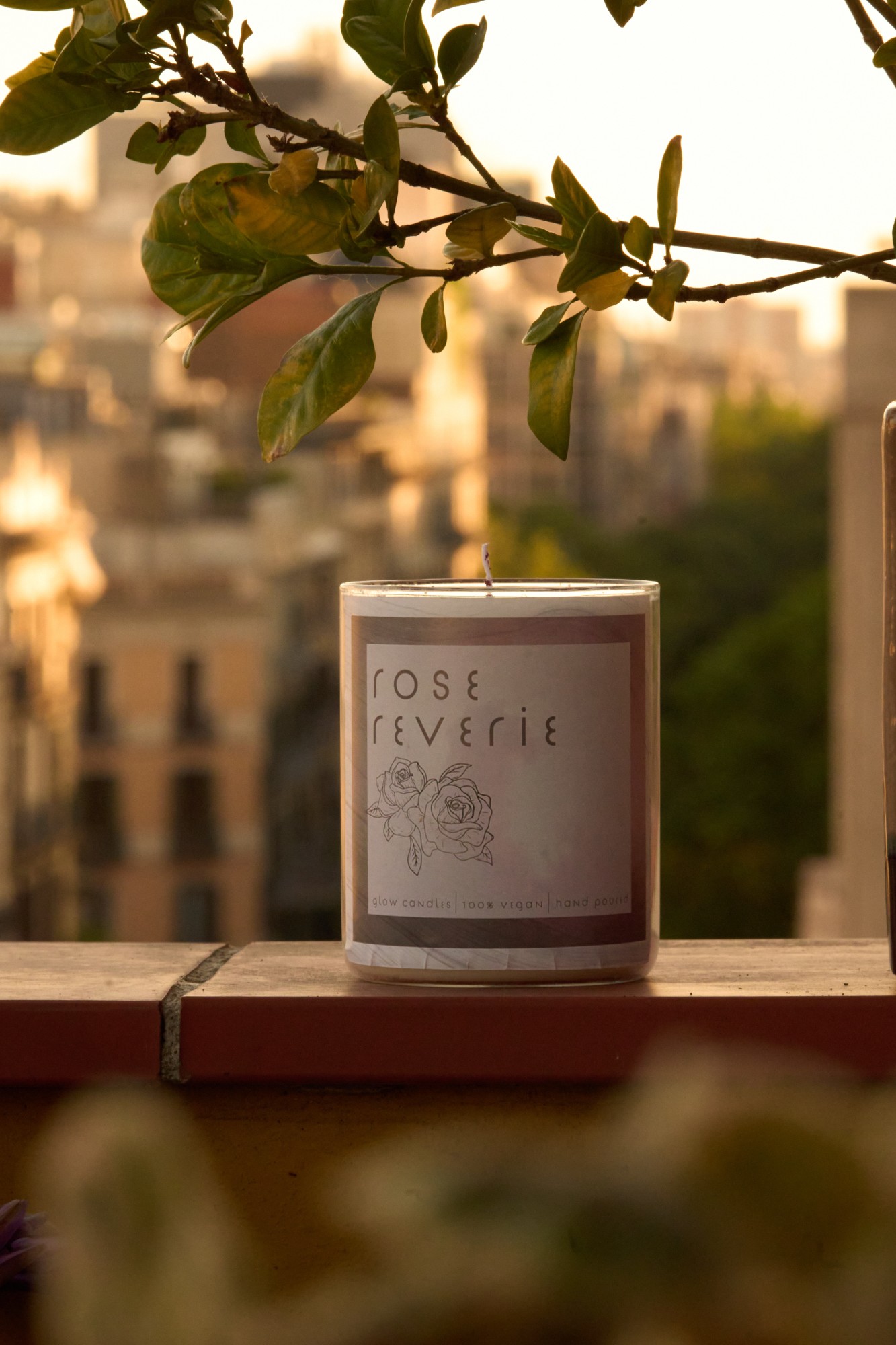 Rose Reverie candle
